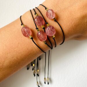 Pulsera y Collar de Piedras Energéticas Irregulares - Imagen 11