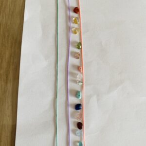 Pulsera personalizada · 15 piedras mini irregulares · Un amuleto delicado y lleno de intención - Imagen 8