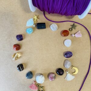 Pulsera personalizada · 15 piedras irregulares · Una joya mágica hecha solo para ti - Imagen 11