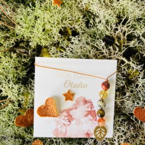 Pack Mágico de Otoño · Vela de Intención + Amuleto de Hoja - Imagen 5