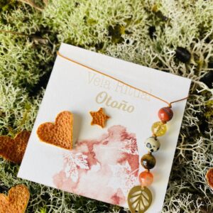 Pack Mágico de Otoño · Vela de Intención + Amuleto de Hoja - Imagen 6